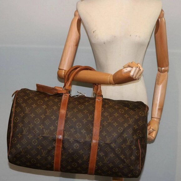 LOUIS VUITTON Monogram Keepall 50 Boston Bag - Picture 14 of 16